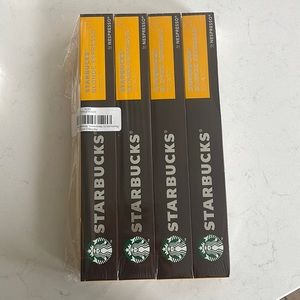 NEW NEVER OPENED Nespresso Starbucks blonde roast pods